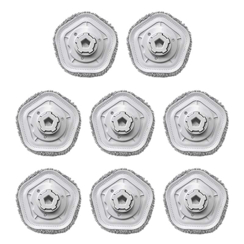 8pcs Mop Pad Cloth Parts for Xiaomi Dreame Bot W10 & W10 Pro