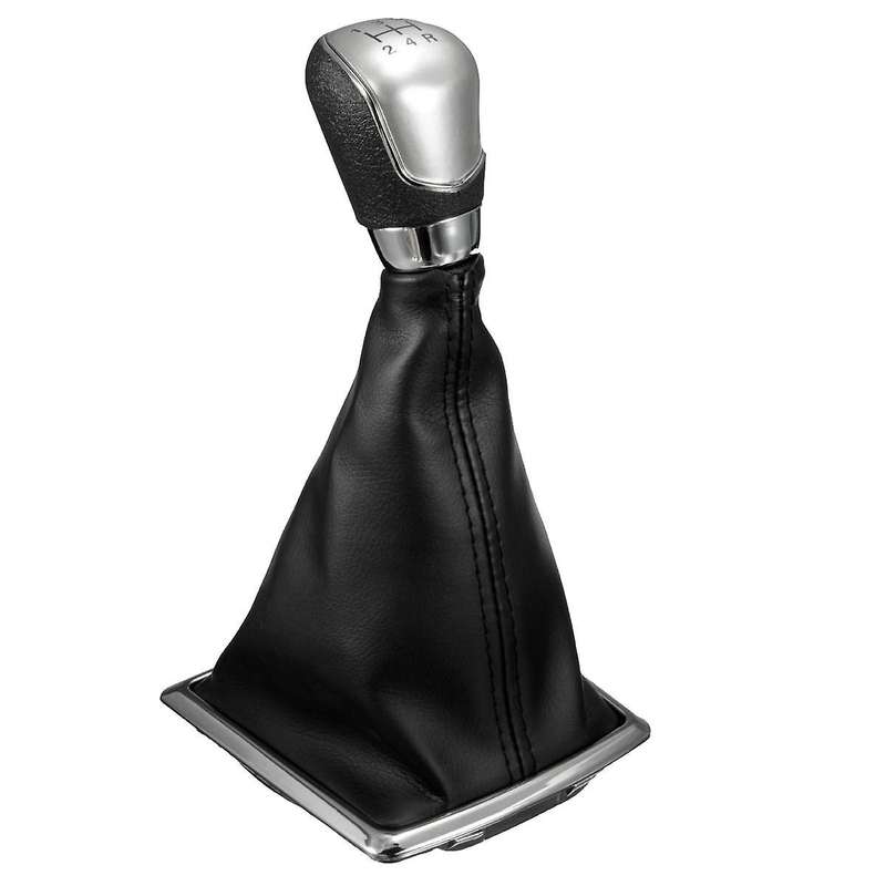 5 Speed Manual Gear Shift Knob Lever Gaiter Boot Cover for Ford Focus