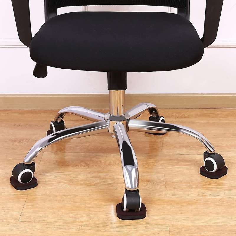 Furniture Wheel Stopper for All Kinds Of Furniture On Wheels (brown)