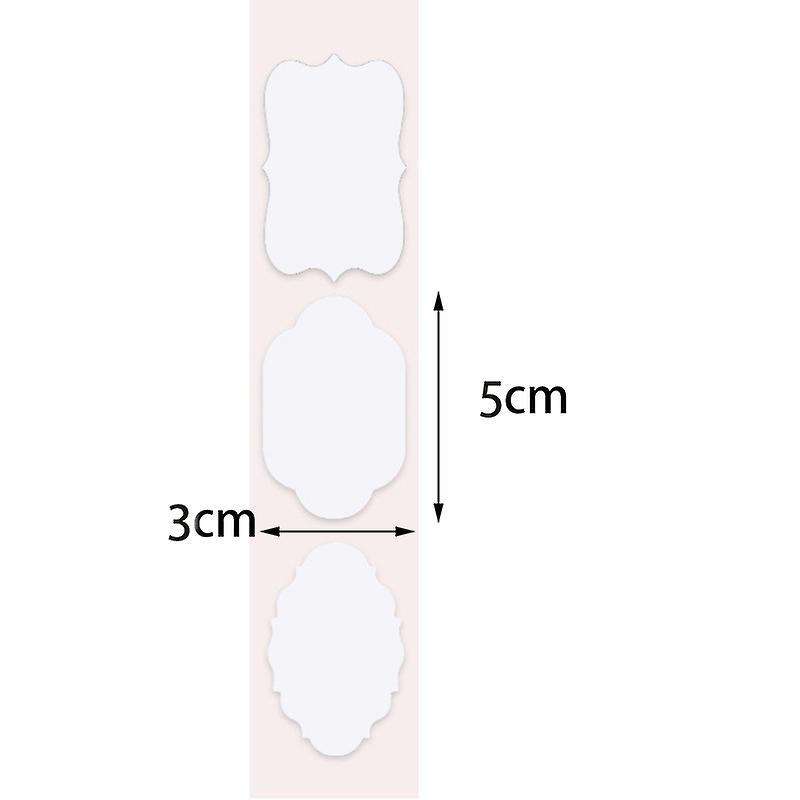 Label Decorative Stickers for Mason Jars Glass Bottles Oil Bottles