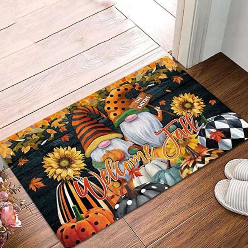 Doormat Blanket Front Door Decorations Halloween Decor Anti-slip Mat