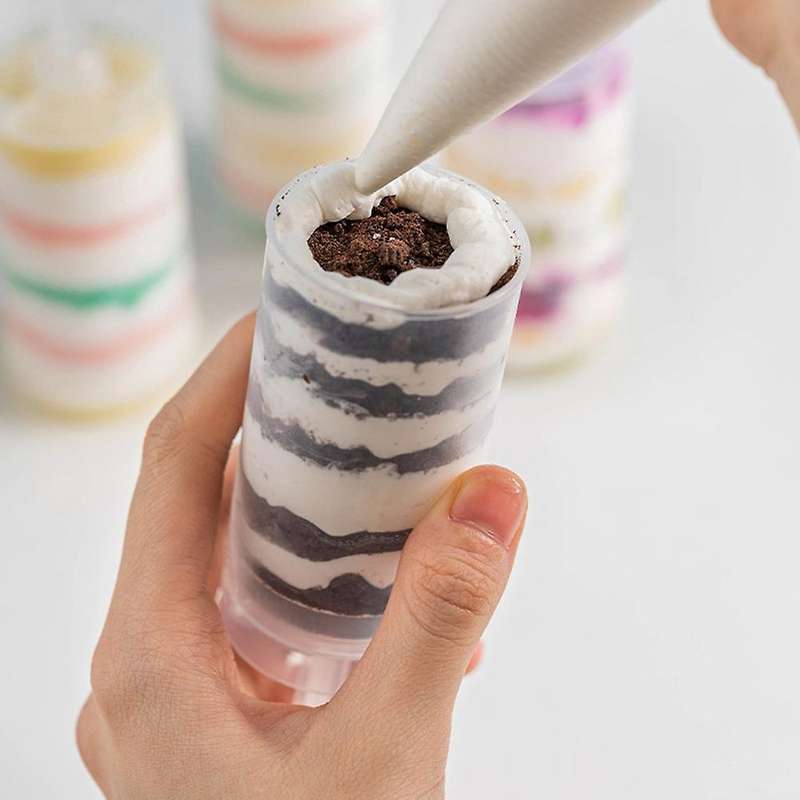 Pushable Cake Holders Diy Push Cake Pops Mold Cylinder Shaped 10pcs