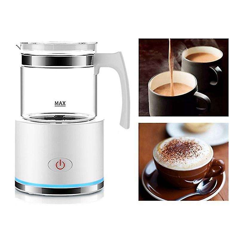 Milk Frother,electric Warmer with Hot Or Cold Functionality Uk Plug A