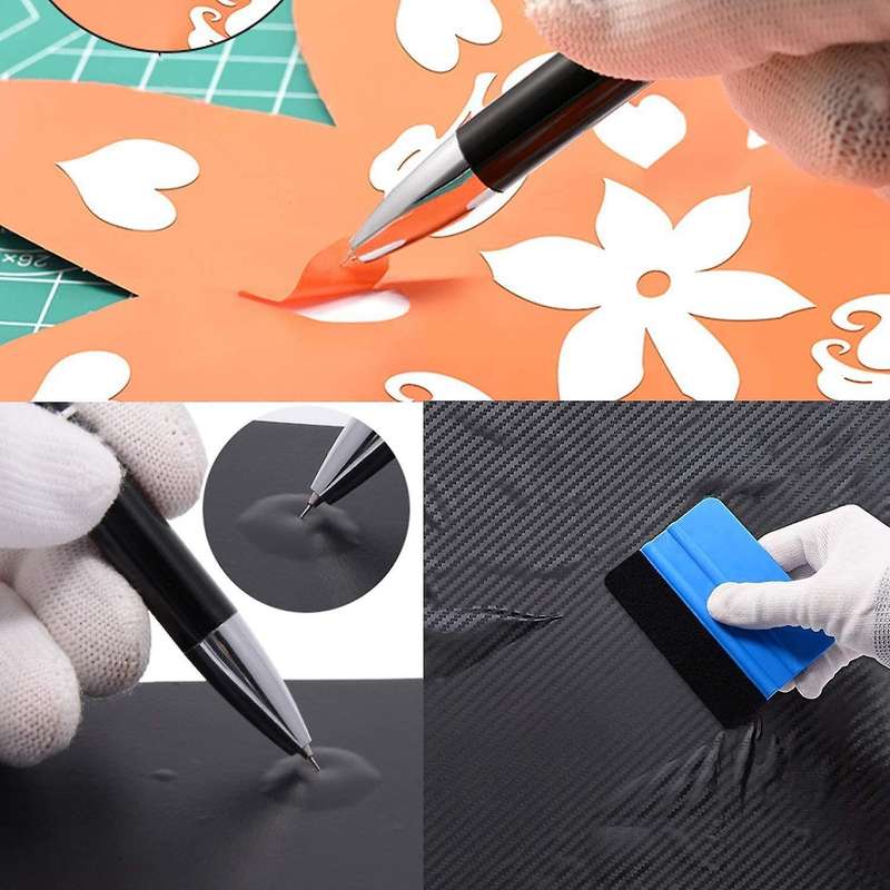 4 Pcs Air Release Pen Set Retractable Air Release Weeding Tools