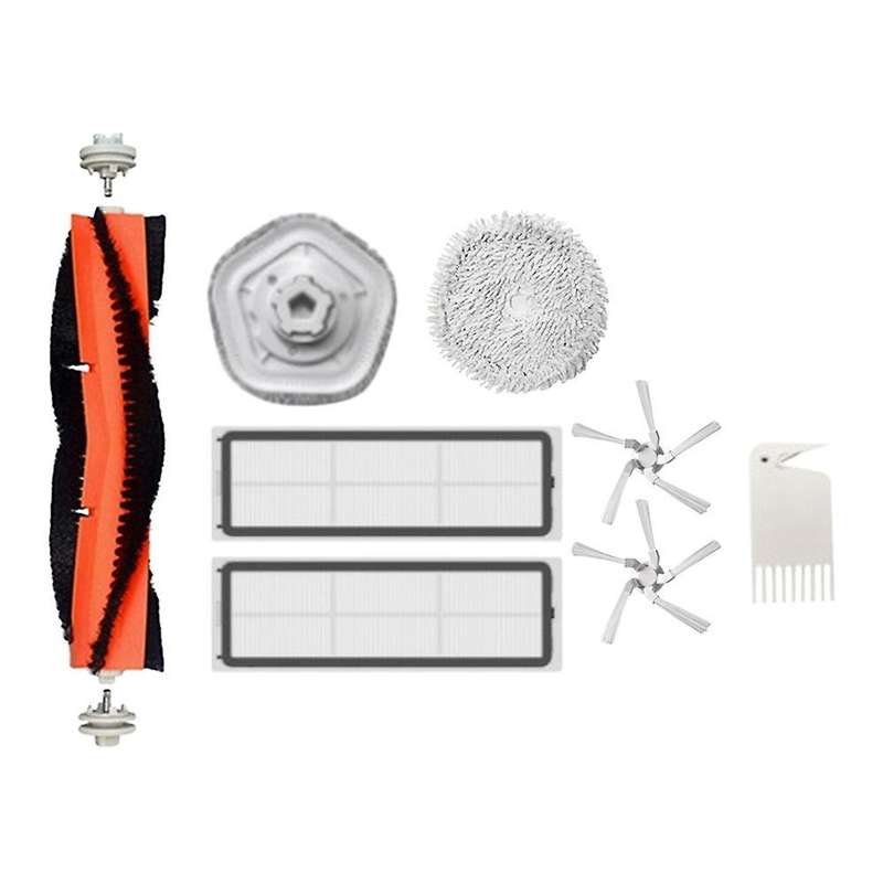 8pcs for Xiaomi Dreame W10/w10 Pro Main Side Brush Mop Cloth Filter