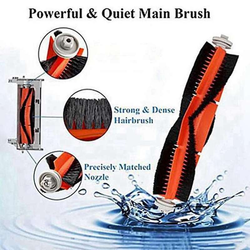 8pcs for Xiaomi Dreame W10/w10 Pro Main Side Brush Mop Cloth Filter