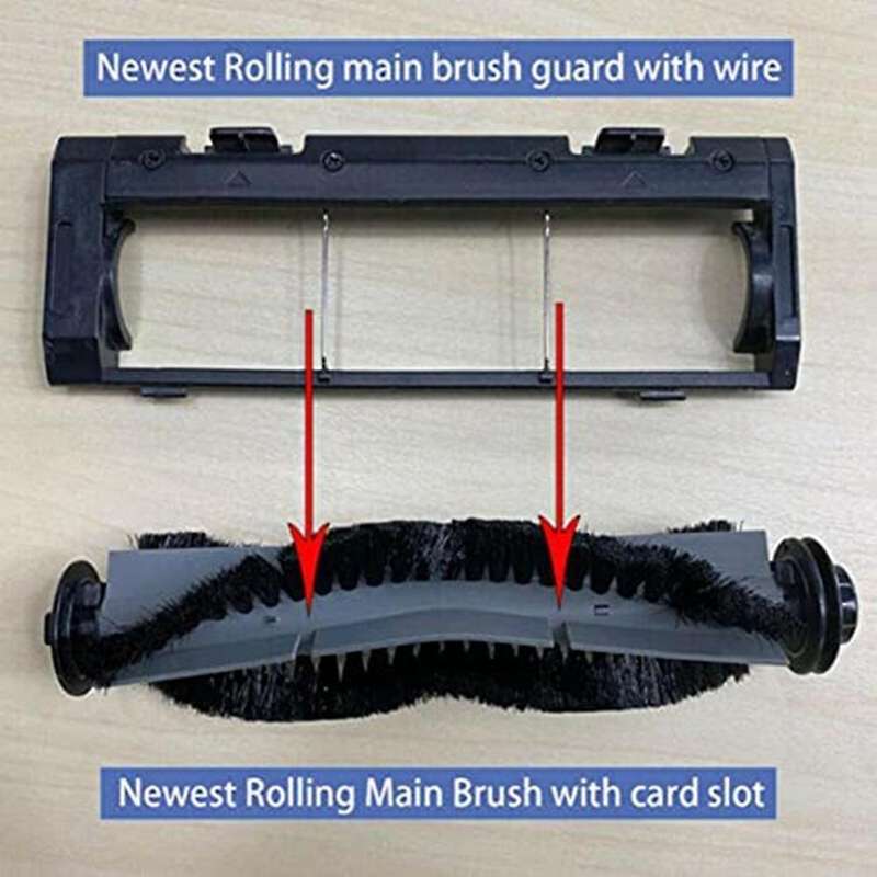 8-piece Roller Brush Filter Set for Coredy Vacuum Cleaner Parts