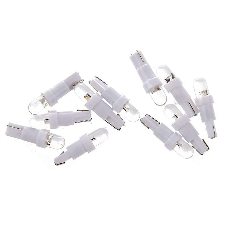 20pcs T5 286 White Led Wedge Car Dashboard Dash Cig Lighter Lamp Bulbs