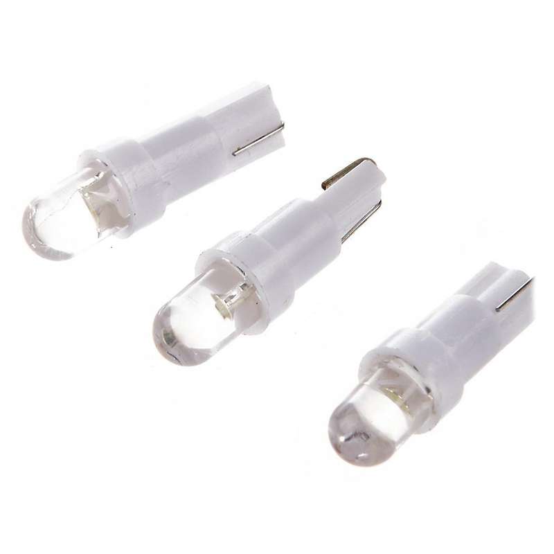 20pcs T5 286 White Led Wedge Car Dashboard Dash Cig Lighter Lamp Bulbs