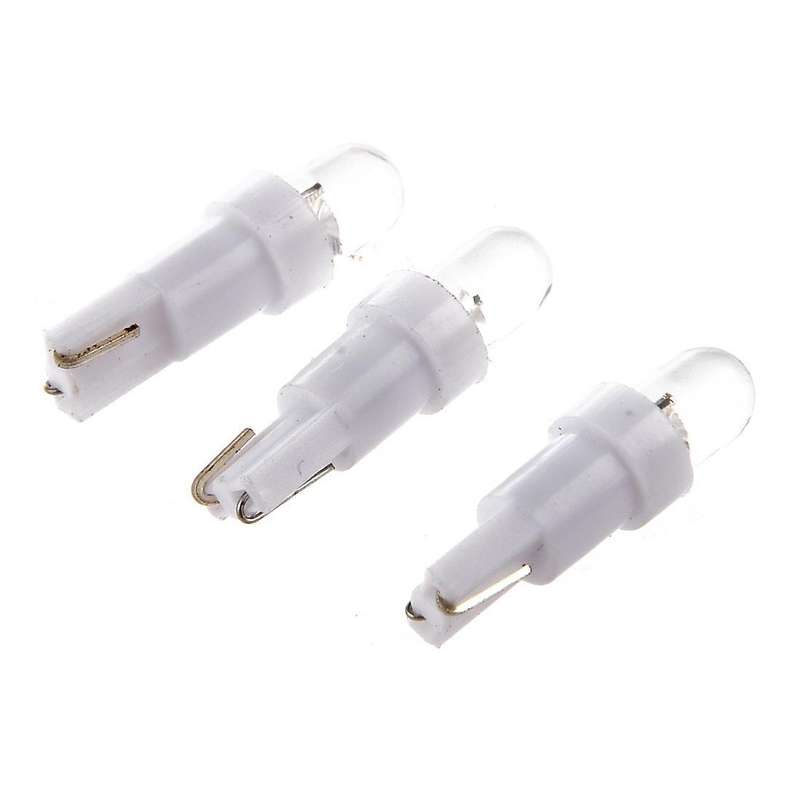 20pcs T5 286 White Led Wedge Car Dashboard Dash Cig Lighter Lamp Bulbs