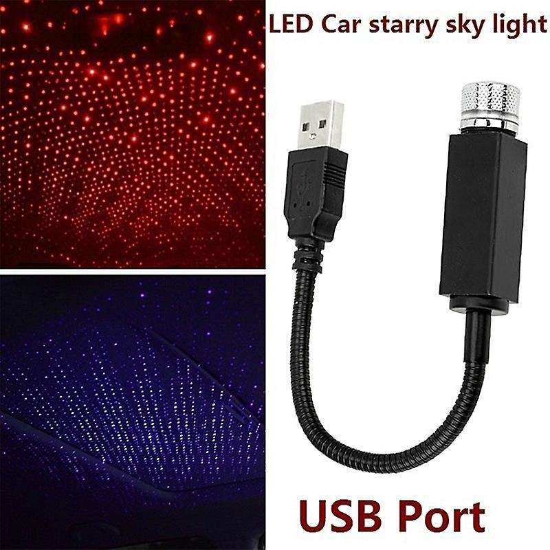 Car Led Starry Sky Lights Car Interior Atmosphere Light (blue)