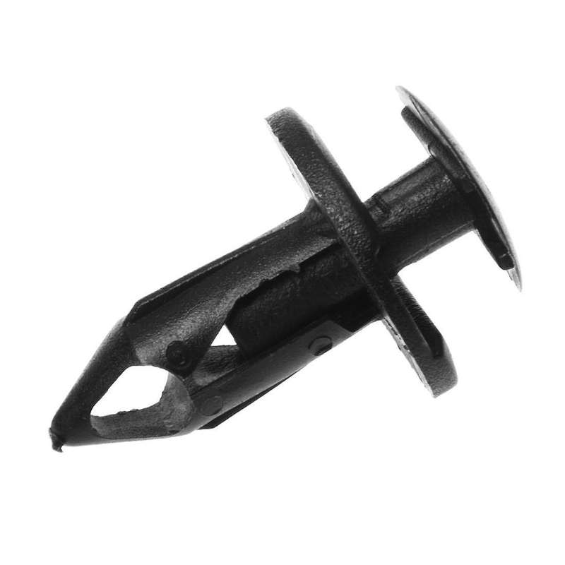 20 Pcs 8mm Hole Plastic Push Screw Rivet Fairing Panel Fixings Clips