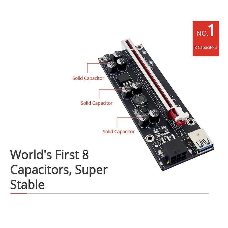 Ver009s Plus Pci-e Riser Card Usb Cable Connector for Graphics Mining