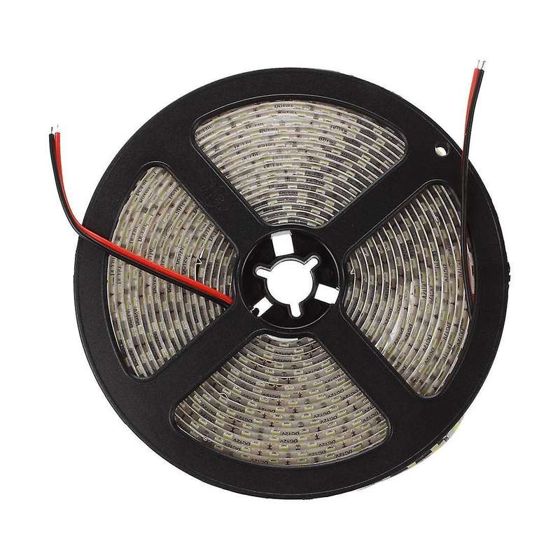 5m Waterproof Super Bright 3528smd 600 Led Strip Flat Strip White for Decoration