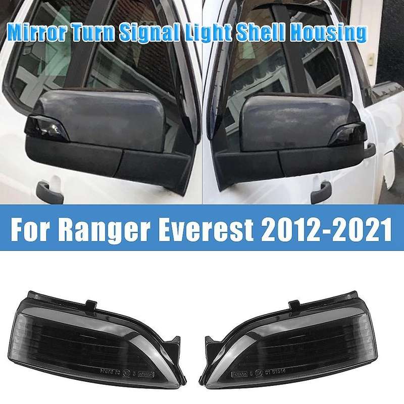 Right Smoked Lens Side Mirror Turn Signal Light Cover Shell Indicator