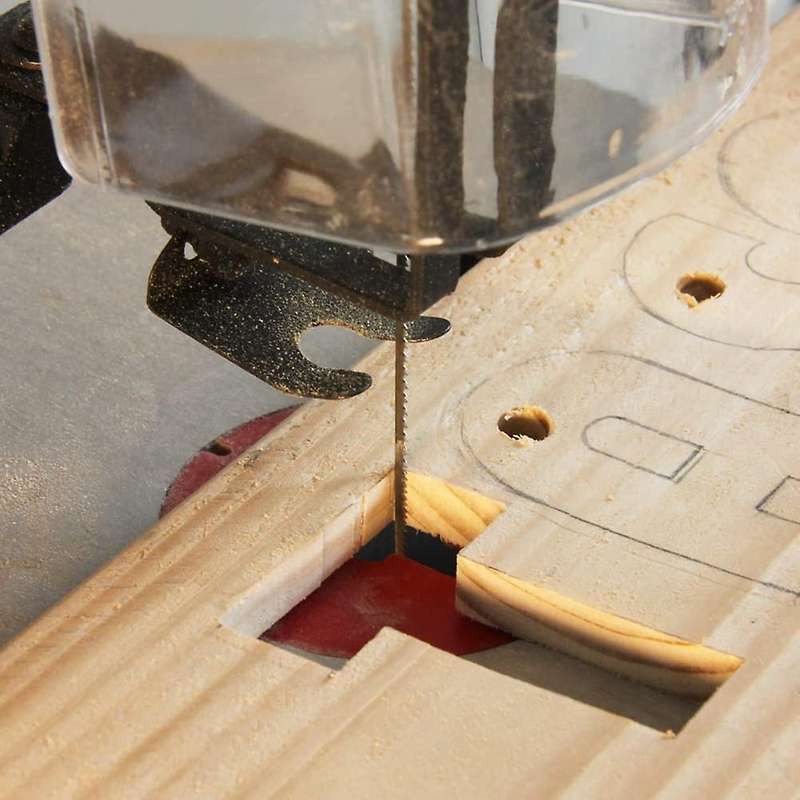 5 Inch Pin End Scroll Saw Blade 18 Tpi - 36 Pack for Precise Sawing