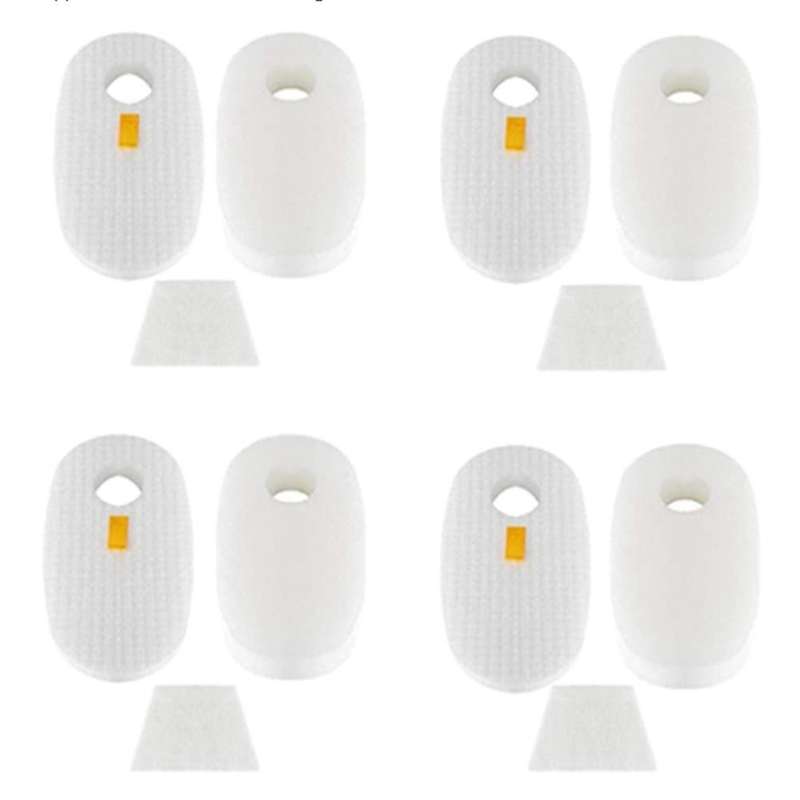 4pcs for Shark Vacuum Cleaner Hv320 / Hv321 / Hv322 Filter Elements