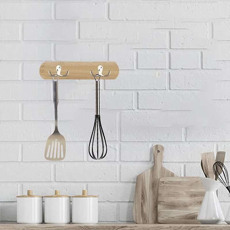 Double Prong Robe Wall Hooks Towel Hook for Bathroom Bedroom Hooks