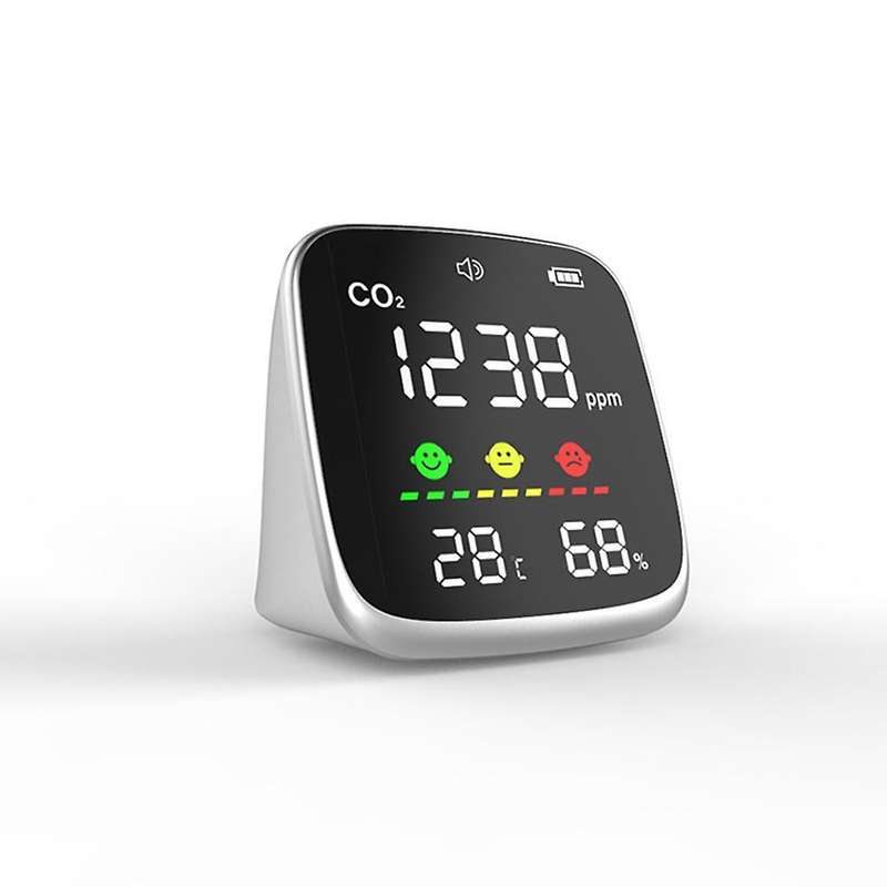 Air Quality Monitor Detect Co2,temperature Humidity ,manual Set