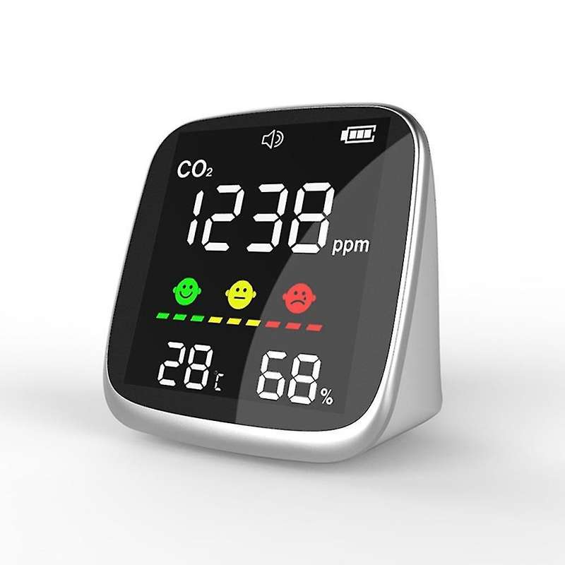 Air Quality Monitor Detect Co2,temperature Humidity ,manual Set