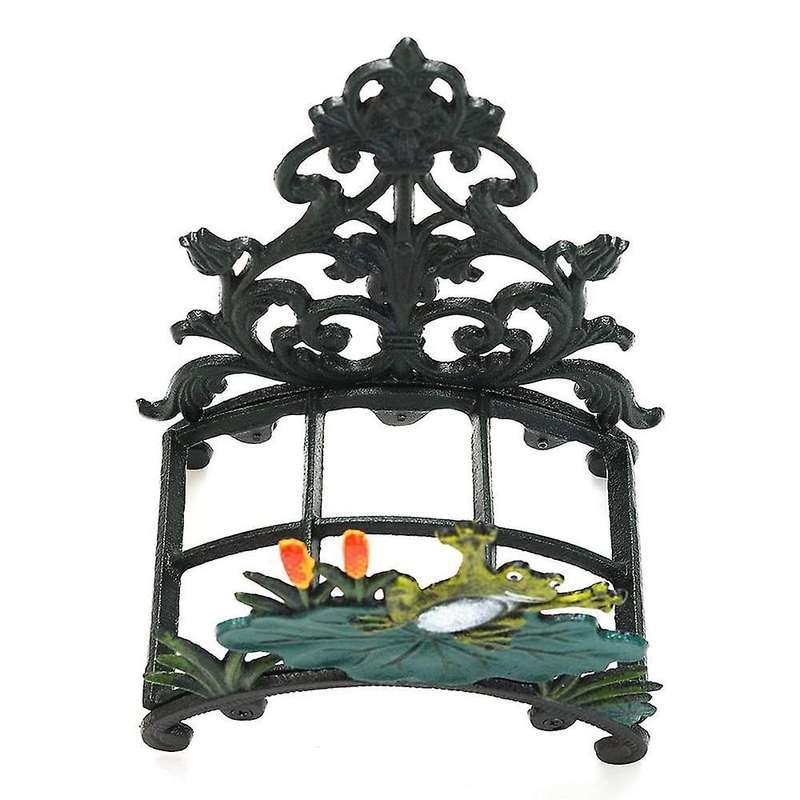 Heavy Duty Garden Hose Holder, Wall Decoration Hanging Hose Rack 2