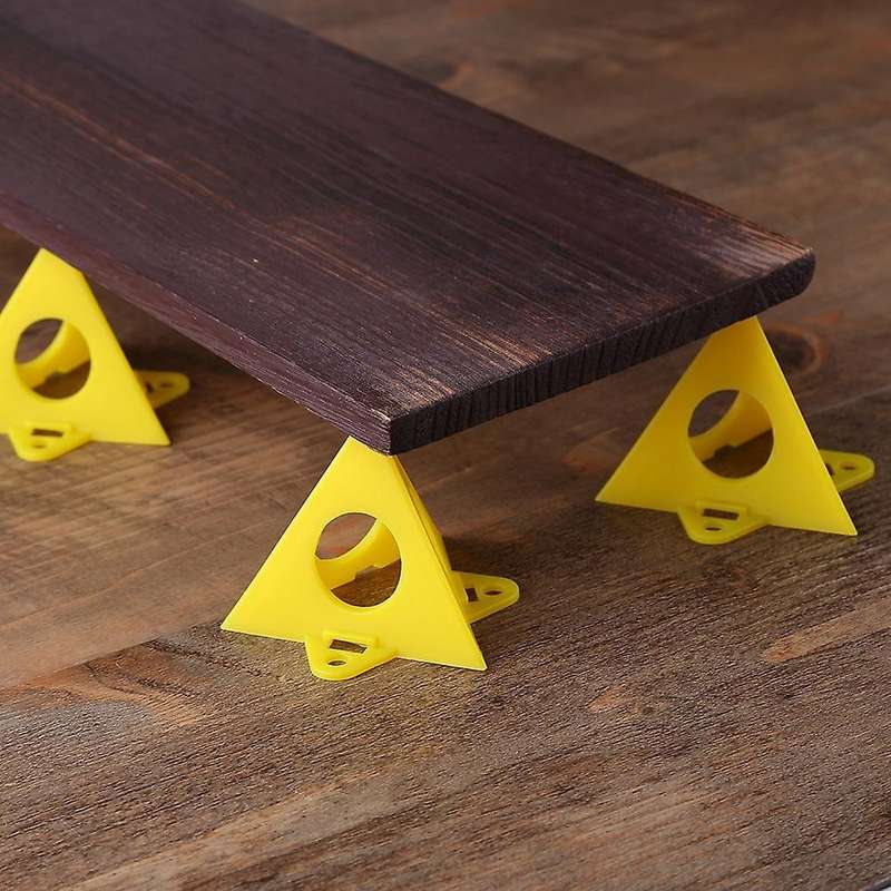 10pcs Pyramid Stands Set Stands Paint Tool for Woodworking Carpenter