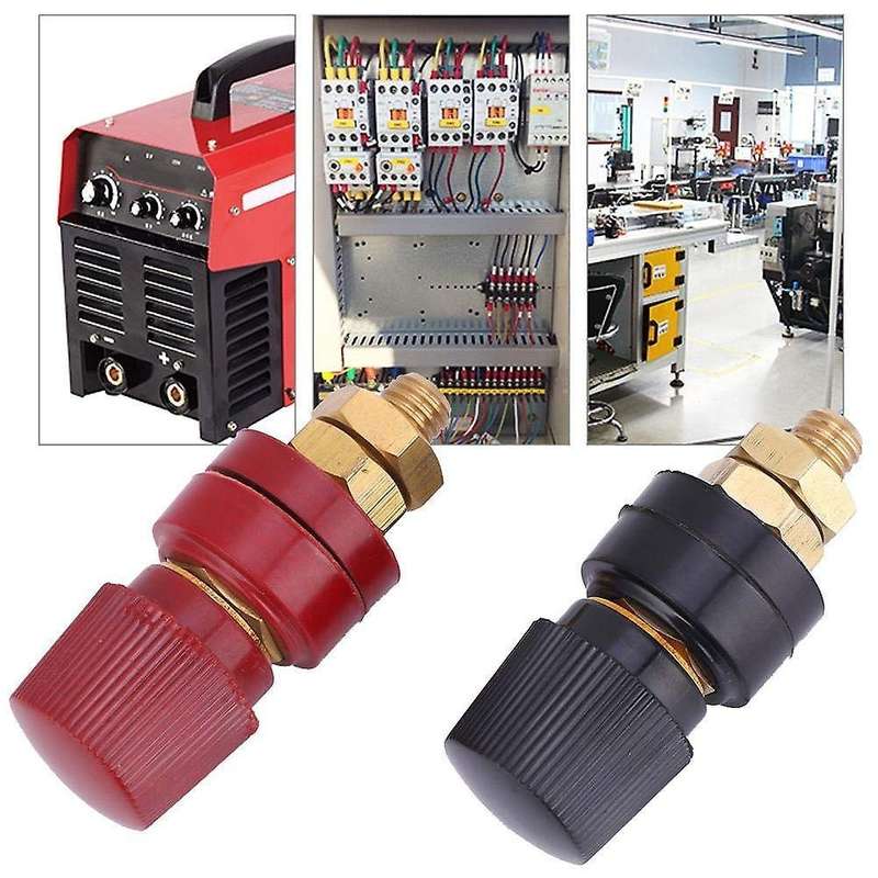 2pcs Terminal Binding Post, 555 Type Brass Pillar Terminal Block 200a