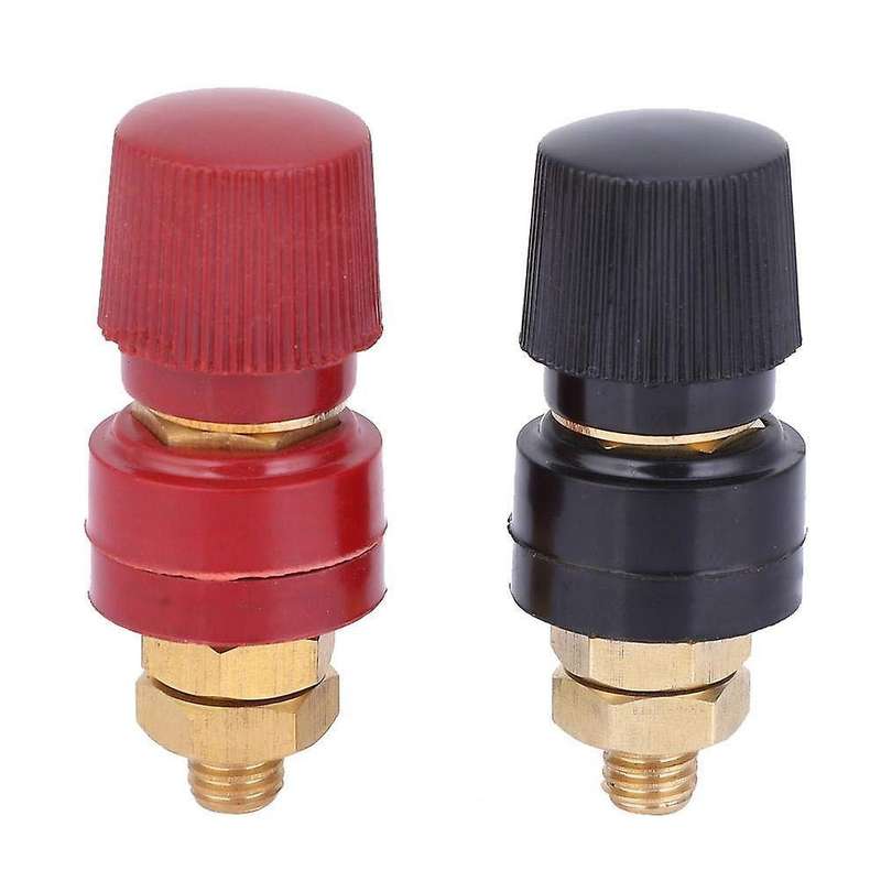 2pcs Terminal Binding Post, 555 Type Brass Pillar Terminal Block 200a