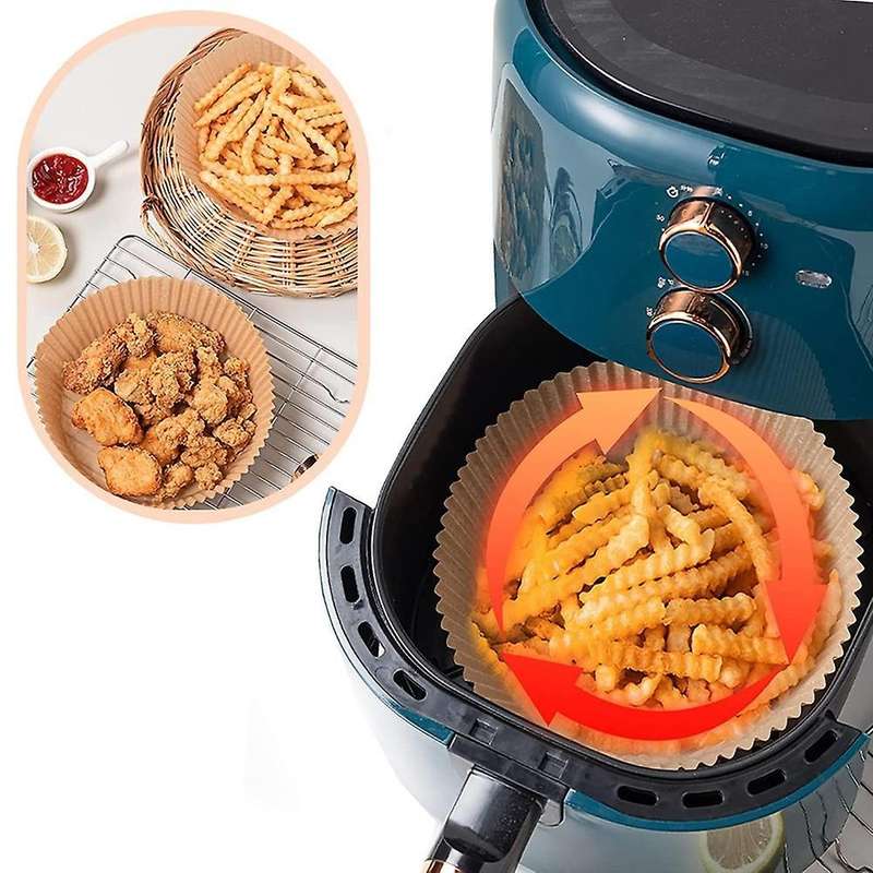 Air Fryer Paper Liners,disposable Fryer Paper Pads, Non-stick Air