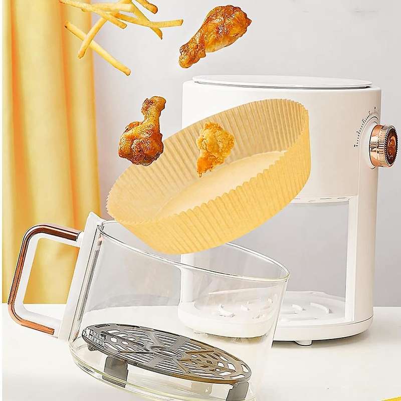 Air Fryer Paper Liners,disposable Fryer Paper Pads, Non-stick Air