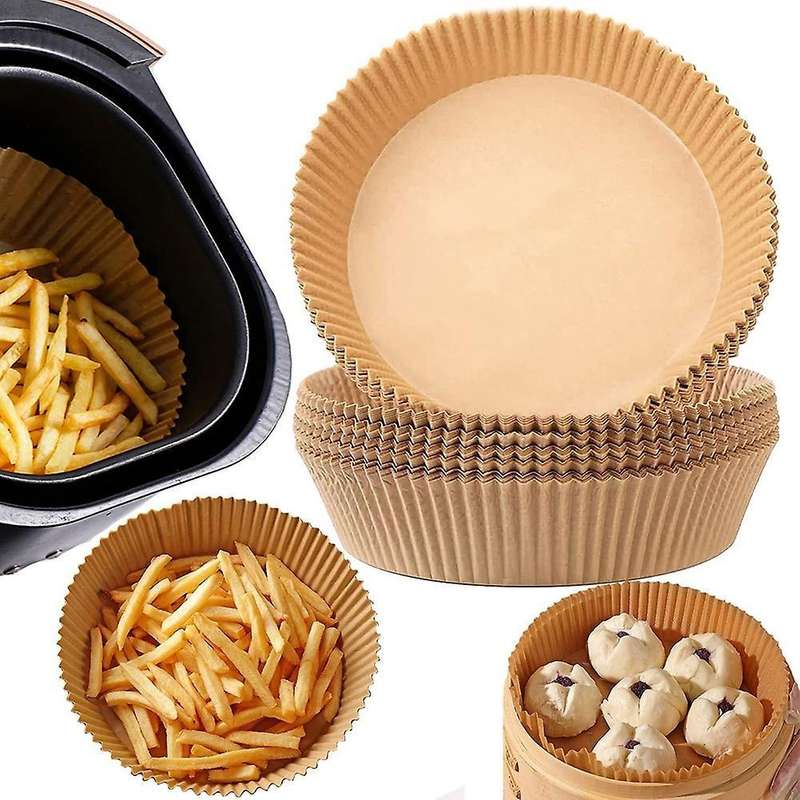Air Fryer Paper Liners,disposable Fryer Paper Pads, Non-stick Air