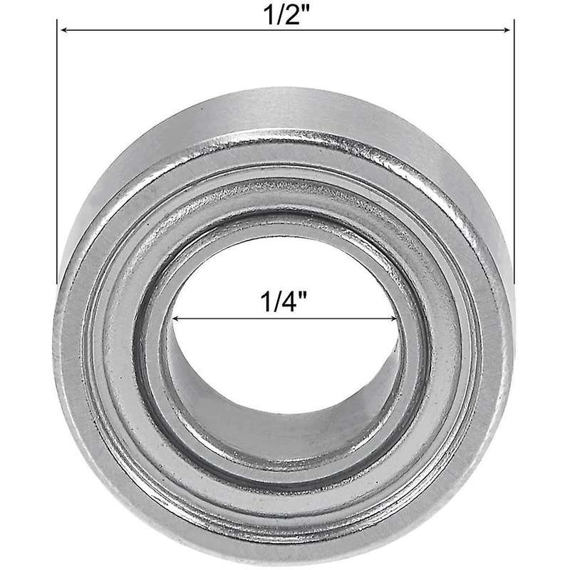 5pc Bearings, for 1/4 Inch Shank Router Bit,1/4 Inch I.d. 1/2 Inch Od