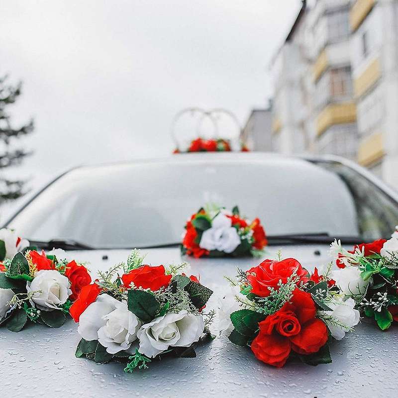 2pcs Square Flower Foam Cage with Floral Foam,for Wedding Arrangement