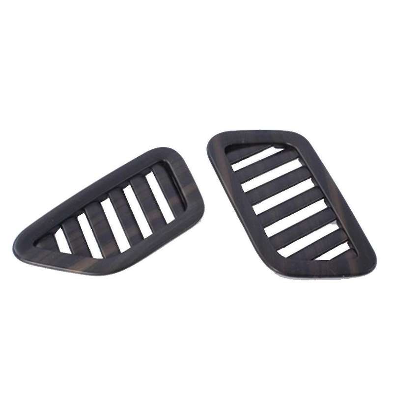 Peach Wood Grain Car Front Upper Air Outlet Cover Decoration
