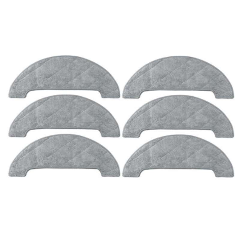6pcs Mop Cloth Replacement for Uoni V980 Max Robotic Spare Parts