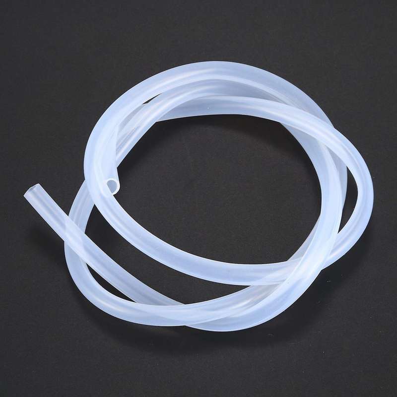 1 Rollo 6mm X 8mm Silicona Calidad Alimentaria Agua Aire Tubo 1 Metro