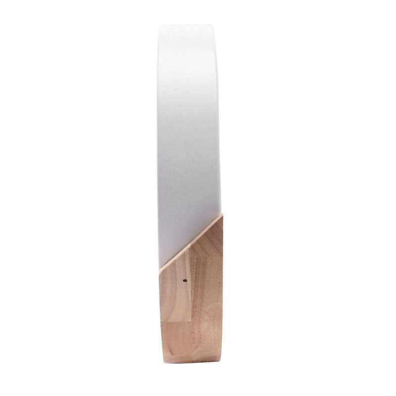 2x Wood Adjustable Led Ceiling Lamp Round Bedroom Dumb White 30cm