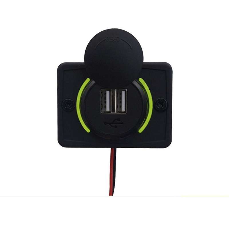 Universal Car Charger Dc 12-24v 3.1a for Car Bus Boat Camper B