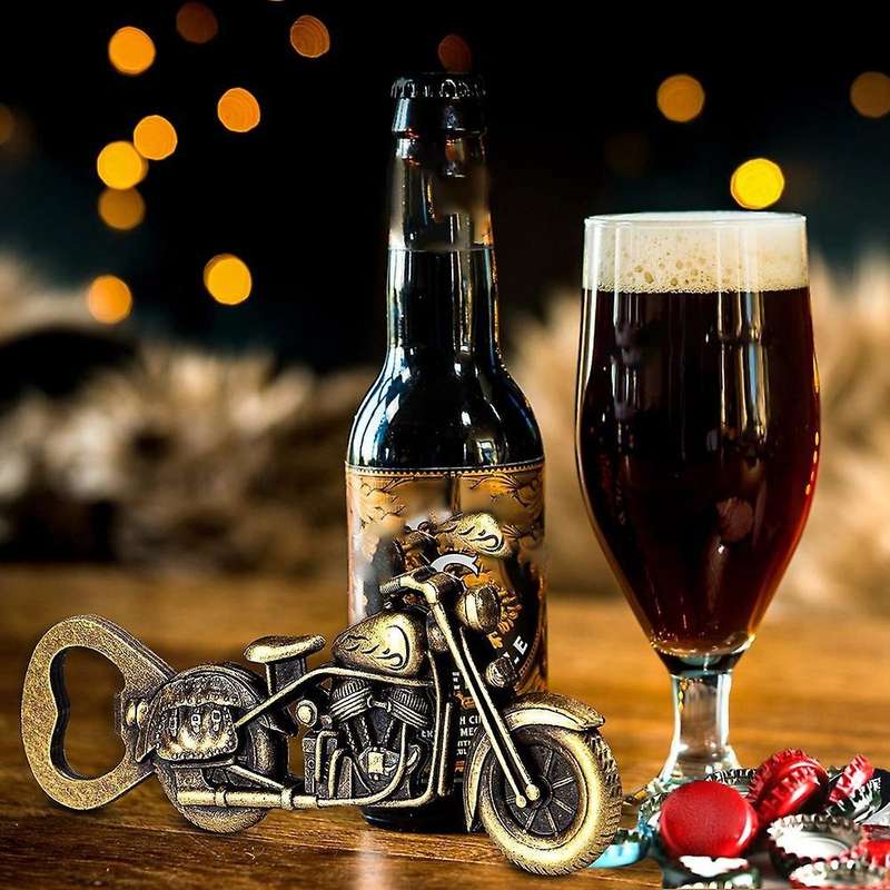 Gifts for Dad Beer Bottle Vintage Cool Motorcycle Bottle Opener Tool
