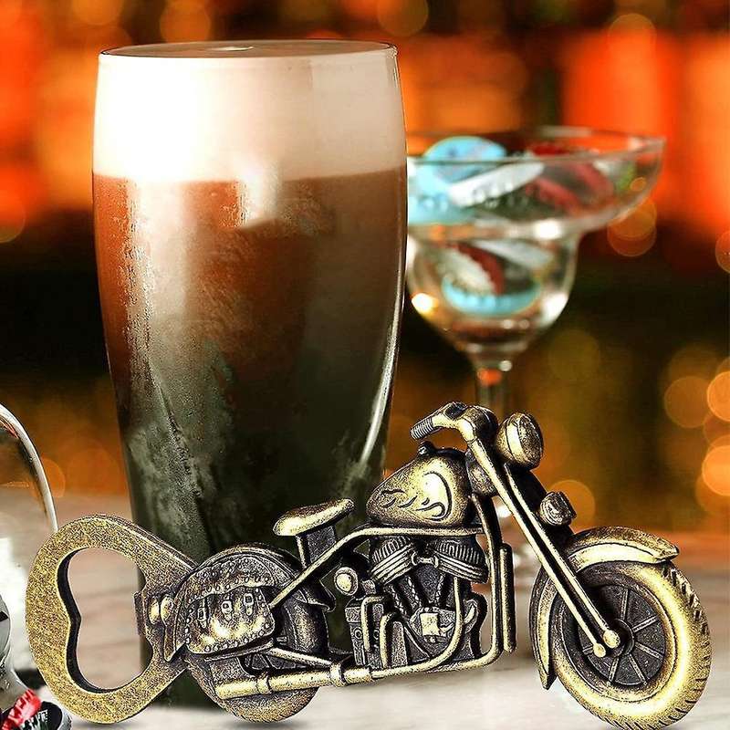 Gifts for Dad Beer Bottle Vintage Cool Motorcycle Bottle Opener Tool