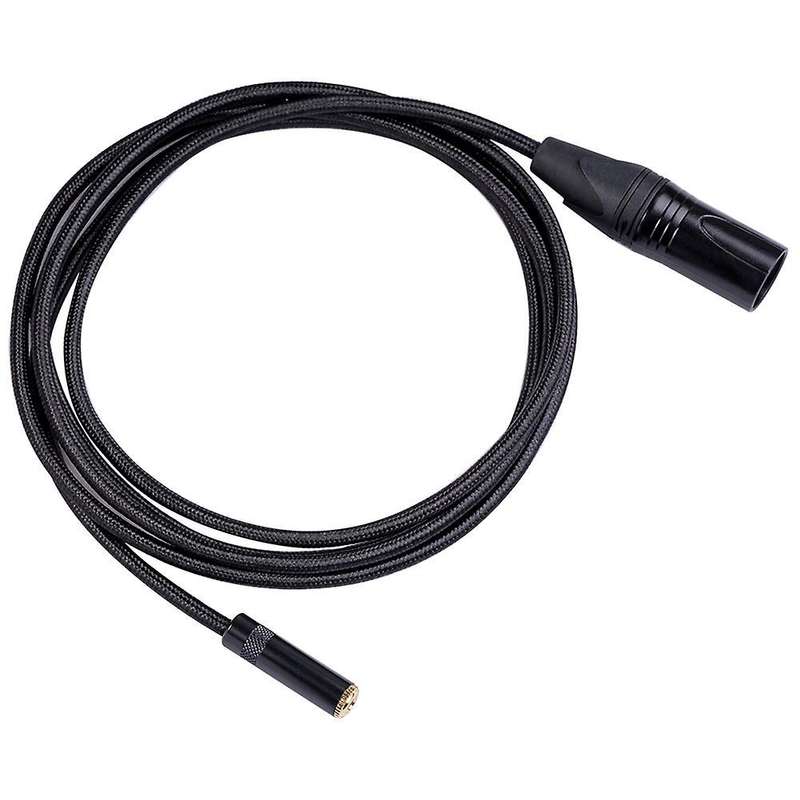 3.5mm Female to 3pin Male Audio Adapter Cable for Mixer Guitar (2m)