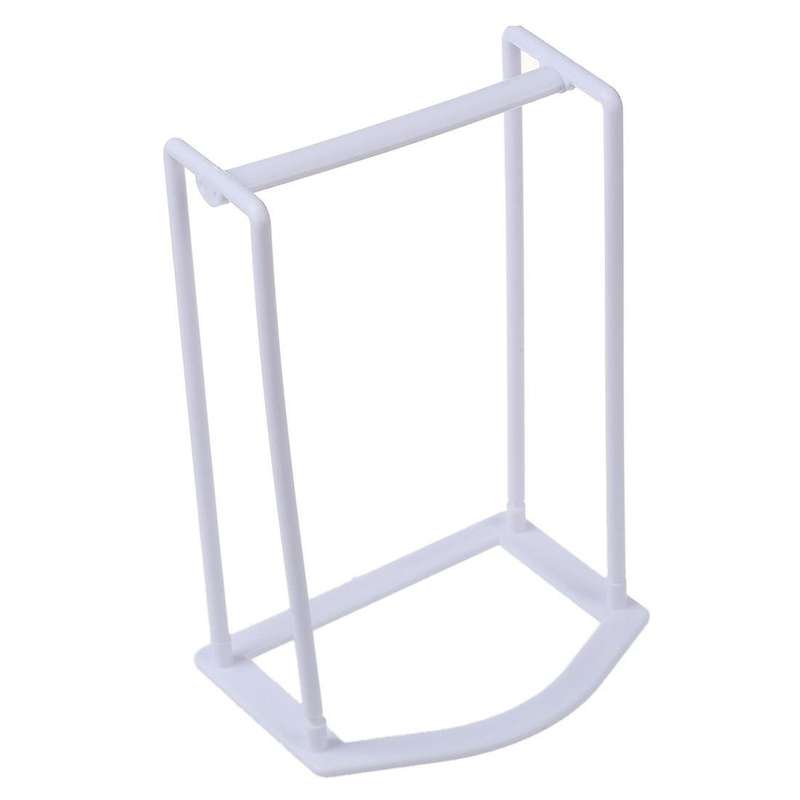 1pcs Smart Design Clothes Hanger Stacker Holder Storage Rackwhite