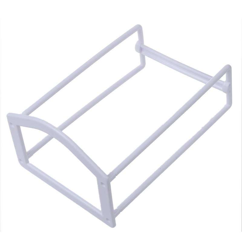 1pcs Smart Design Clothes Hanger Stacker Holder Storage Rackwhite