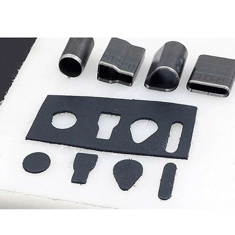 18 Pcs Hollow Punch Cutter Tool Leather Punch Set One Hole Leather Pu