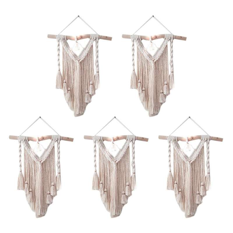 Layer Wave Macrame Headboard Decoration Mandala Boho Decor Tapestry