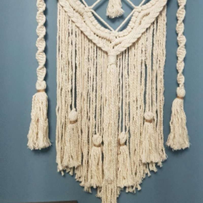 Layer Wave Macrame Headboard Decoration Mandala Boho Decor Tapestry