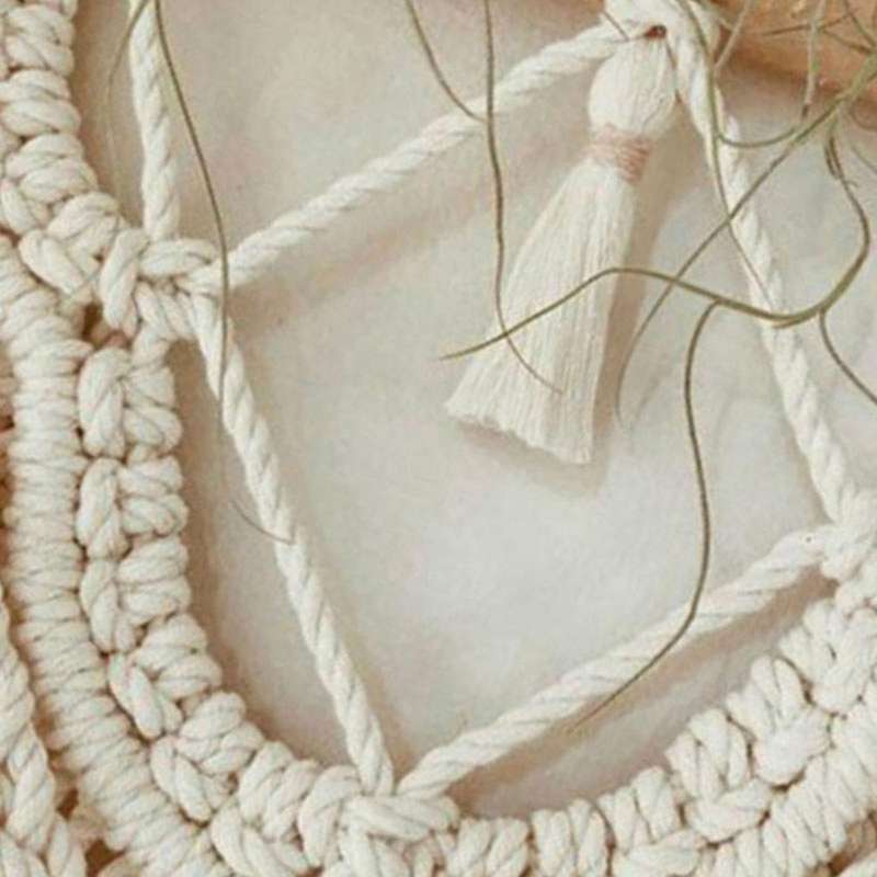 Layer Wave Macrame Headboard Decoration Mandala Boho Decor Tapestry