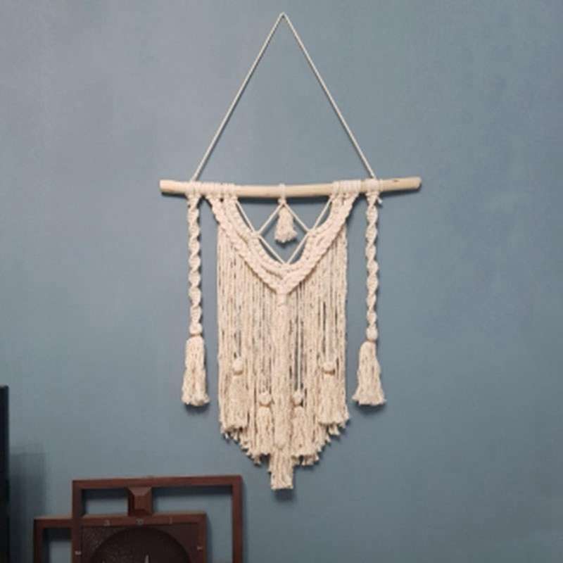 Layer Wave Macrame Headboard Decoration Mandala Boho Decor Tapestry