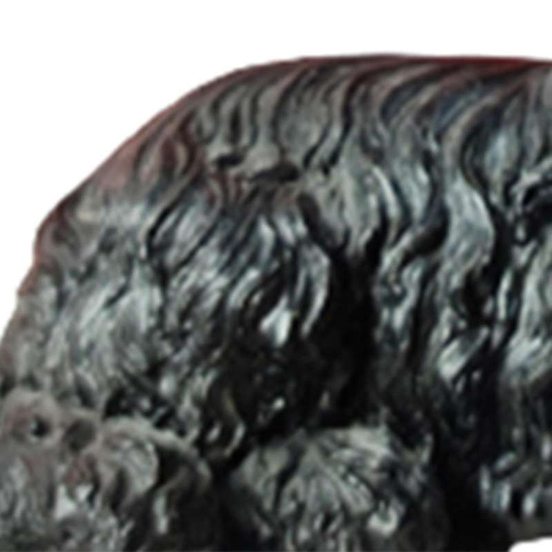 Resin Crafts with Christmas Ball Hat Dog Ornaments C