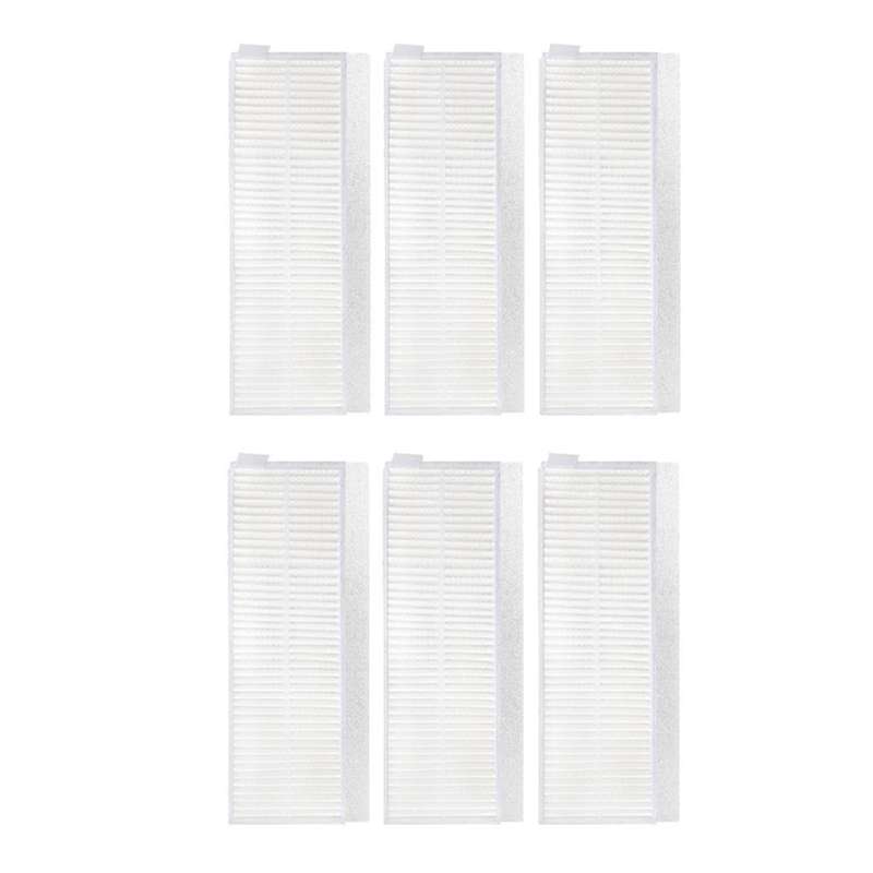 6 Pack Filter Spare Parts for Xiaomi Mijia Robot G1 Mjstg1 Vacuum